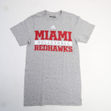 Miami RedHawks adidas Go-To tee Short Sleeve Shirt Men's Multiple Sizes TOPS-151072