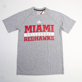 Miami RedHawks adidas Ultimate Tee Short Sleeve Shirt Men's New with Tags XS TOPS-151079