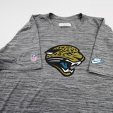 Jacksonville Jaguars Nike NFL On Field Dri-Fit Short Sleeve Shirt Men's Used Gray 2XL-TOPS-149233