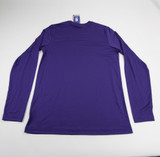 Phoenix Suns Nike NBA Authentics Dri-Fit Long Sleeve Shirt Men's Purple New-TOPS-148909