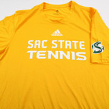 Sacramento State Hornets adidas Aeroready Short Sleeve Shirt Men's Gold New-TOPS-150098