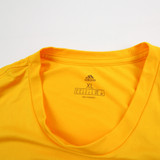 Sacramento State Hornets adidas Aeroready Short Sleeve Shirt Men's Gold New-TOPS-150098