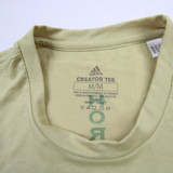 Sacramento State Hornets adidas Aeroready Short Sleeve Shirt Men's Gold New M-TOPS-150100