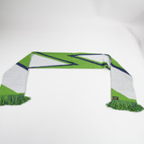 Seattle Sounders FC Ruffneck Scarf Scarf Unisex Gray/Lime Green Used OSFA-ACCS-006870