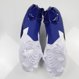 Nike Vapor Football Cleat Men's White/Blue New without Box-CLEA-013971