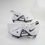 Nike Alpha Menace Football Cleat Men's White New without Box Multiple Sizes CLEA-013841