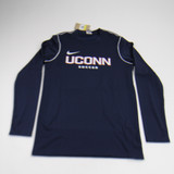 UConn Huskies Nike Dri-Fit Sweatshirt Men's Navy New with Tags Multiple Sizes TOPS-150150