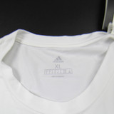 Rutgers Scarlet Knights adidas Aeroready Short Sleeve Shirt Men's White New-TOPS-150533