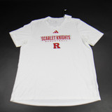 Rutgers Scarlet Knights adidas Aeroready Short Sleeve Shirt Multiple Sizes TOPS-150533