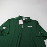 New York Jets Nike NFL Training Dri-Fit Polo Men's Green New 2XL-TOPS-150827