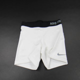Nike Pro Compression Shorts Women's White/Black Used S-SHOR-032646