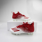 adidas adizero Football Cleat Men's White New without Box Multiple Sizes CLEA-014101