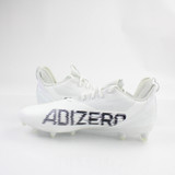 adidas adizero Football Cleat Men's White New without Box 14 CLEA-014099