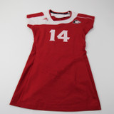 NIU Huskies adidas Game Jersey - Volleyball Women's Red/White Used S-JRSY-009053