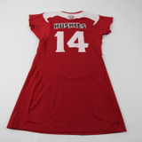 NIU Huskies adidas Game Jersey - Volleyball Women's Red/White Used S-JRSY-009053