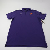 Phoenix Suns Nike NBA Authentics Dri-Fit Polo Men's Purple New-TOPS-150435