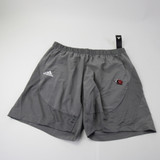 Rutgers Scarlet Knights adidas Aeroready Practice Shorts Men's Gray New 2XL-SHOR-032779
