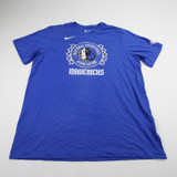 Dallas Mavericks Nike NBA Authentics Dri-Fit Short Sleeve Shirt Men's Used XLT TOPS-151437