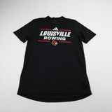 Louisville Cardinals adidas Short Sleeve Shirt Men's Black Used S TOPS-151609