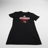 Louisville Cardinals adidas Creator Short Sleeve Shirt Men's Black Used S TOPS-151610