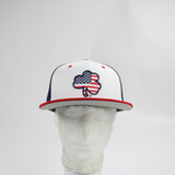Notre Dame Fighting Irish Under Armour Fitted Hat Men's Navy/White New-HATS-013796