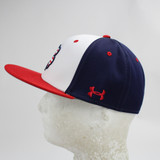 Notre Dame Fighting Irish Under Armour Fitted Hat Men's Navy/White New-HATS-013796