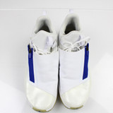 Air Jordan Basketball Shoe Men's White/Blue Used 14-SHOE-019129