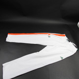 Miami Hurricanes adidas Athletic Pants Women's White Used Multiple Sizes PNTS-031398