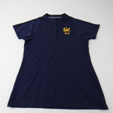 California Golden Bears Under Armour Polo Women's Navy Used M TOPS-151914