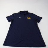 California Golden Bears Under Armour Polo Women's Navy Used M TOPS-151929
