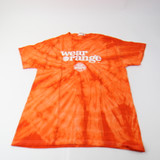 New York Liberty Colortone Short Sleeve Shirt Men's Orange/Tie Dye Used-TOPS-151919