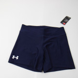Under Armour HeatGear Running Short Women's Navy Used M SHOR-033022