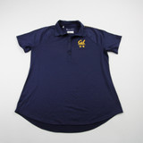 California Golden Bears Under Armour Polo Women's Navy Used M TOPS-152239