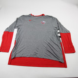 Liberty Flames Nike Long Sleeve Shirt Men's Gray New with Tags Multiple Sizes TOPS-152190
