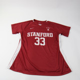 Stanford Cardinal Nike Practice Jersey - Soccer Women's Crimson/White Used XL-JRSY-009100
