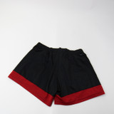 adidas Athletic Shorts Women's Black/Red Used-SHOR-033153