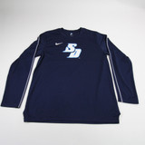 San Diego Toreros Nike Dri-Fit Long Sleeve Shirt Men's Navy Used-TOPS-152237