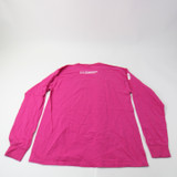 NIU Huskies Fruit of the Loom Long Sleeve Shirt Men's Pink Used-TOPS-152583