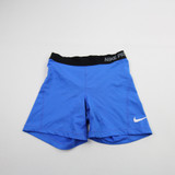 Nike Pro Dri-Fit Compression Shorts Women's Blue Used M SHOR-033218