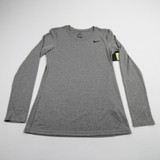 Nike Nike Tee Long Sleeve Shirt Women's Gray/Heather New with Tags-TOPS-152840