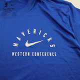 Dallas Mavericks Nike NBA Authentics Short Sleeve Shirt Men's Navy Used LT-TOPS-152854
