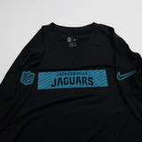 Jacksonville Jaguars Nike NFL On Field Dri-Fit Long Sleeve Shirt Men's New Black 3XL-TOPS-152772