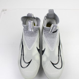 Nike Alpha Menace Football Cleat Men's White New without Box Multiple Sizes CLEA-014217