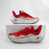 Under Armour Curry Basketball Shoe Men's Red Used 11.5 SHOE-019360