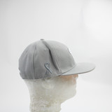 Washington Nationals Unbranded Snap-Back Hat Unisex Gray Used OSFM-HATS-014069