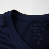 Dallas Mavericks Nike NBA Authentics Short Sleeve Shirt Men's Navy Used XLT TOPS-153056