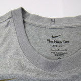 Nike Short Sleeve Shirt Men's Gray Used L TOPS-153216