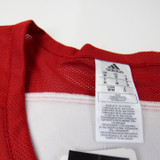 adidas Practice Jersey - Basketball Men's Red/White New with Tags-JRSY-009136