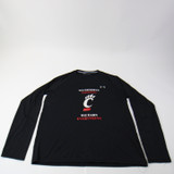 Cincinnati Bearcats Under Armour Long Sleeve Shirt Men's Black New L-TOPS-153497