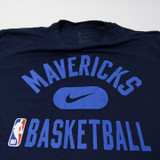 Dallas Mavericks Nike NBA Authentics Dri-Fit Long Sleeve Shirt Men's Used XXL TOPS-153455